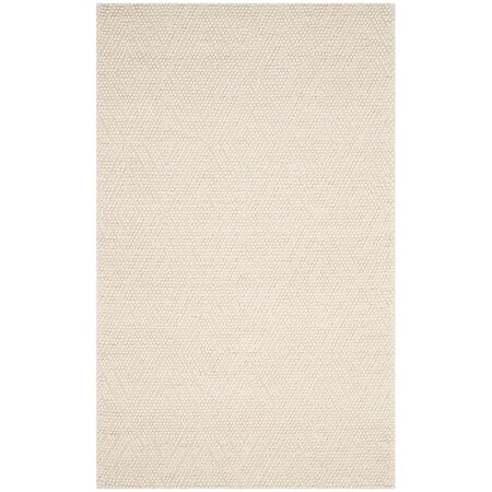 Safavieh Natura Hand Woven Small Rectangle Area Rug, Ivory - 3 x 5 ft. NAT623A-3